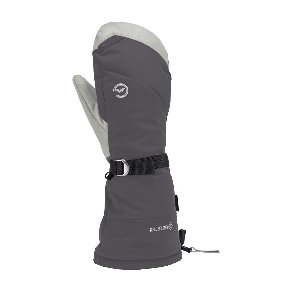 2768 Women's Radiator Mitten, Gunmetal Light Grey, Large